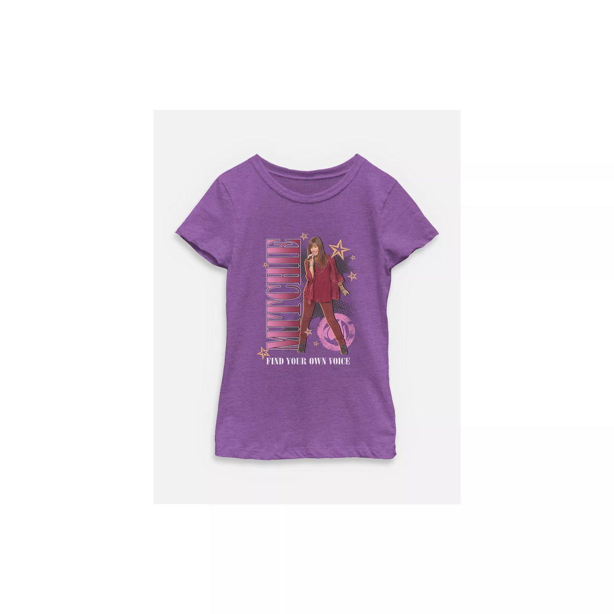 Kids Camp Rock Mitchie Purple T Shirt